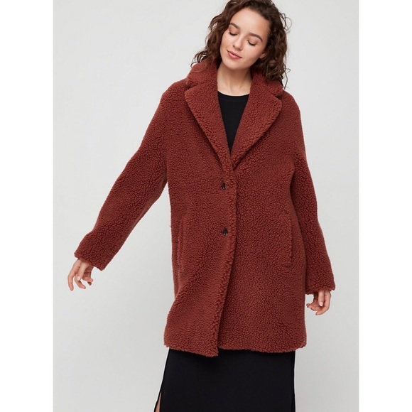 aritzia teddy cocoon